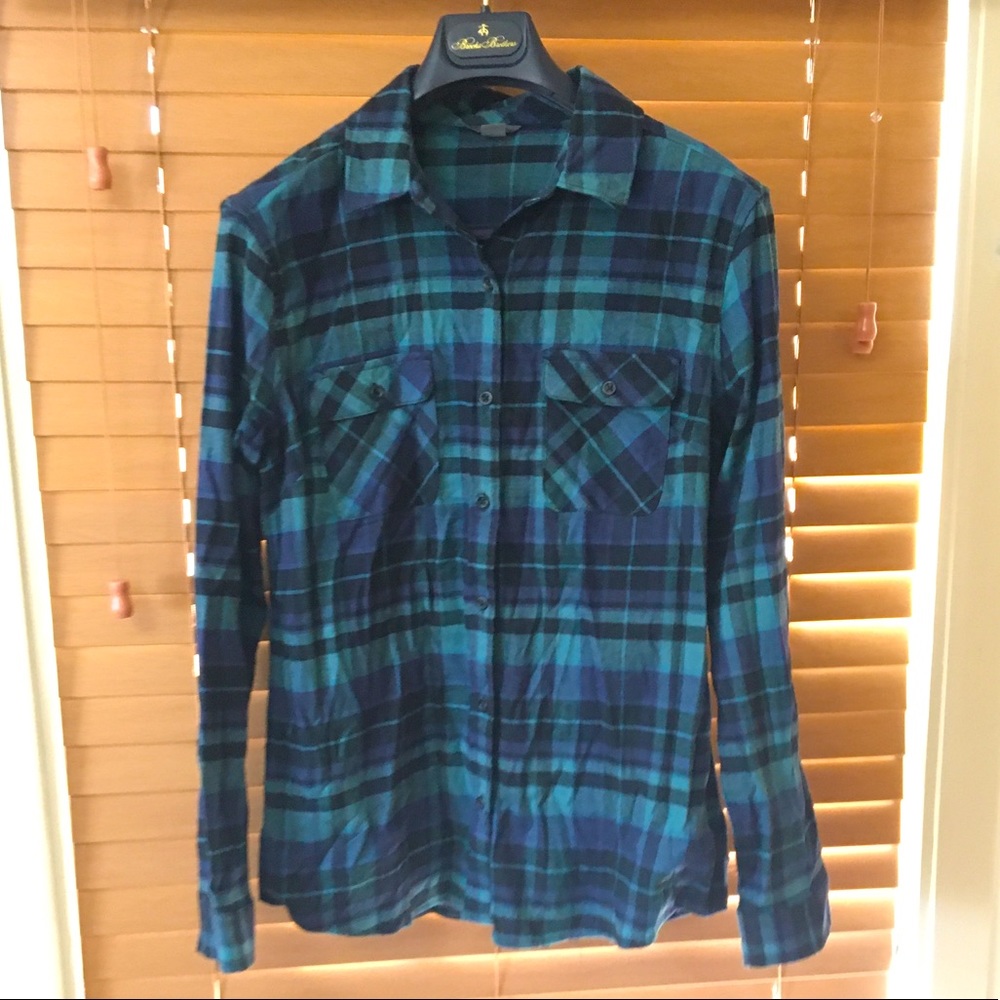 Plaid Flannel Shirt NWOT